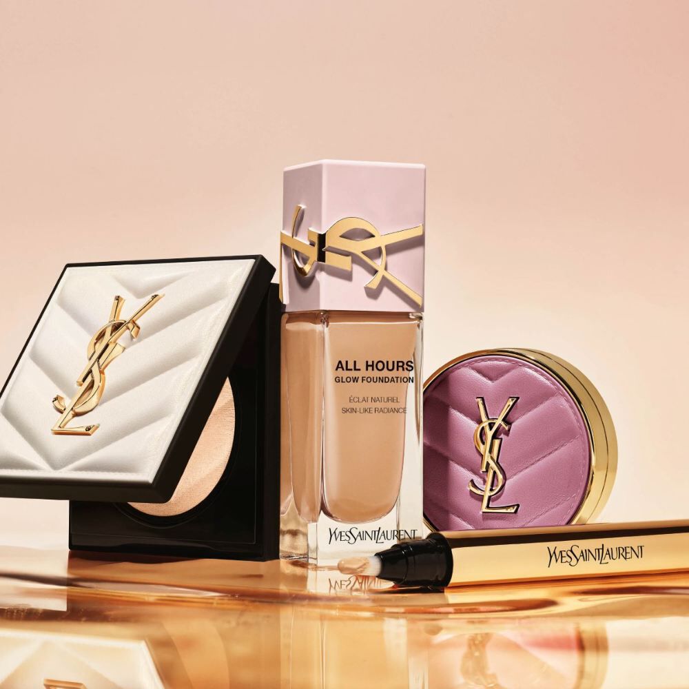 Produits teint YSL dans des tons nude et roses