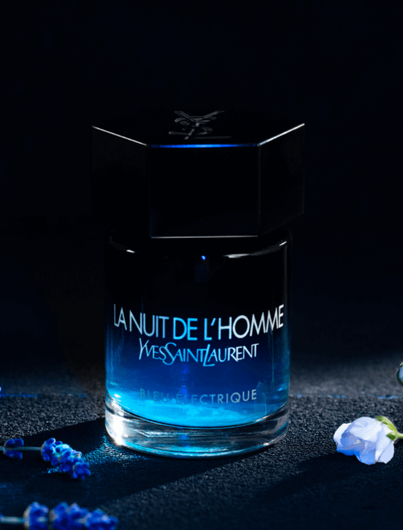 Sac yves saint best sale laurent bleu electrique